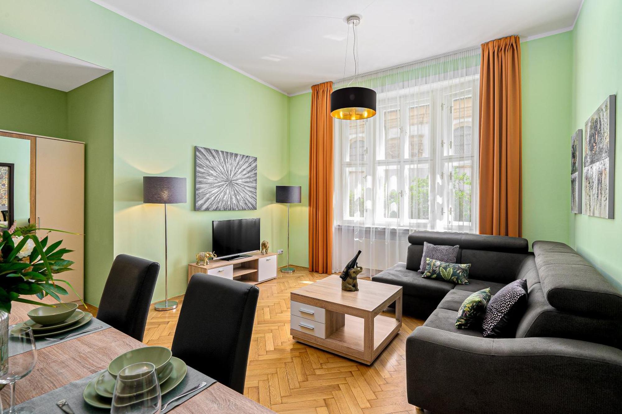 Oasis Apartments At Charles Square Prag Dış mekan fotoğraf