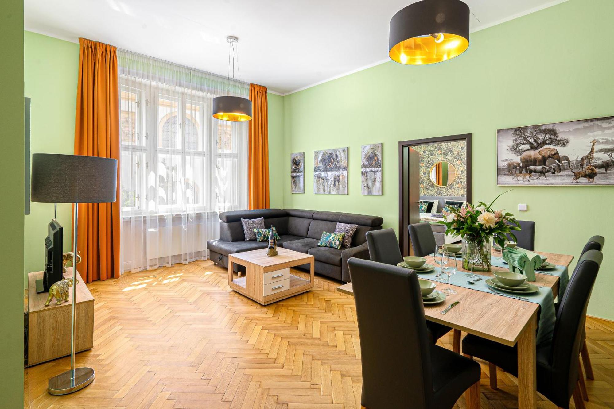 Oasis Apartments At Charles Square Prag Dış mekan fotoğraf
